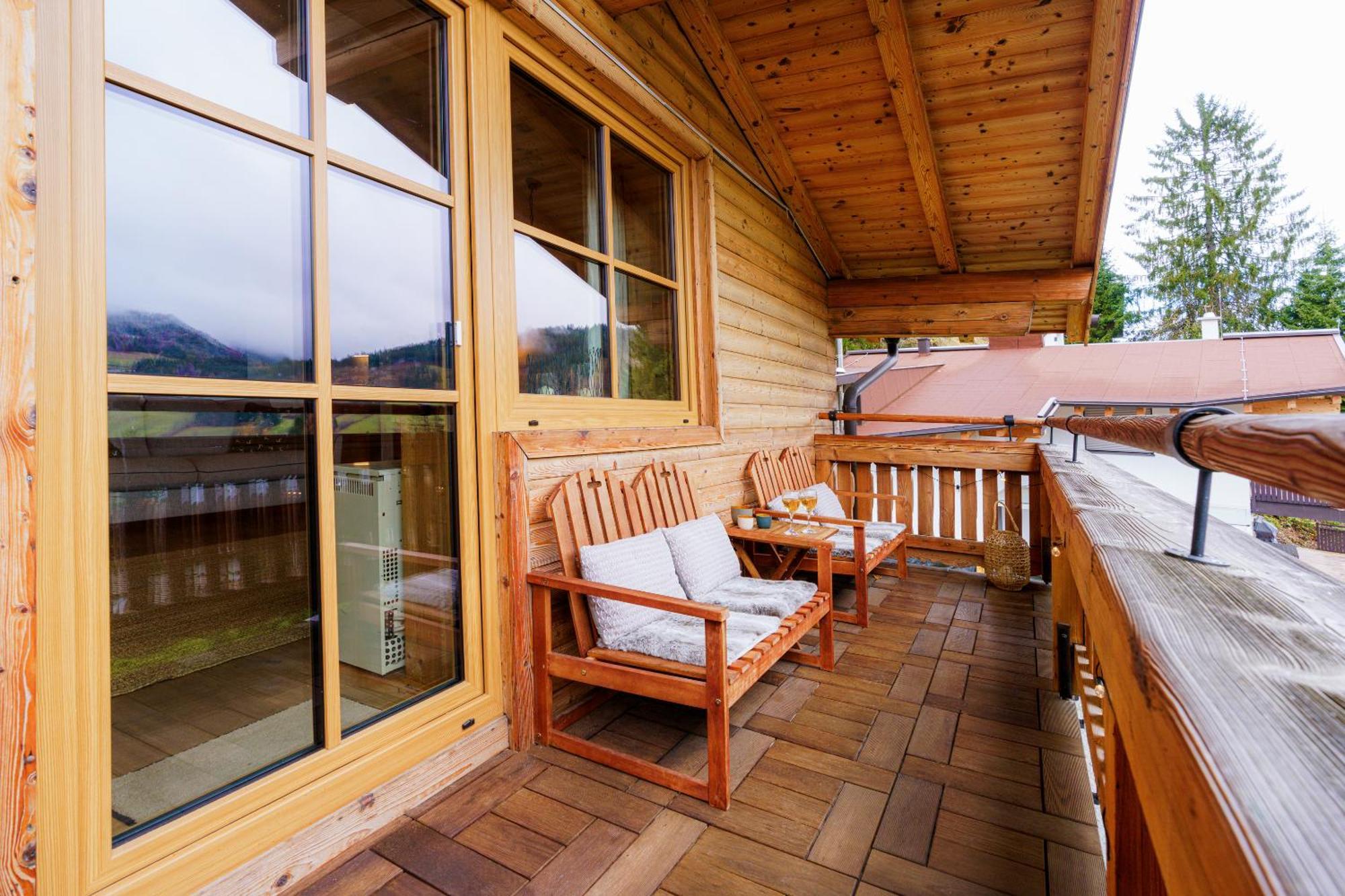 Ski-In & Ski-Out Out Chalet Maria With Amazing Mountain View Maria Alm am Steinernen Meer Ngoại thất bức ảnh